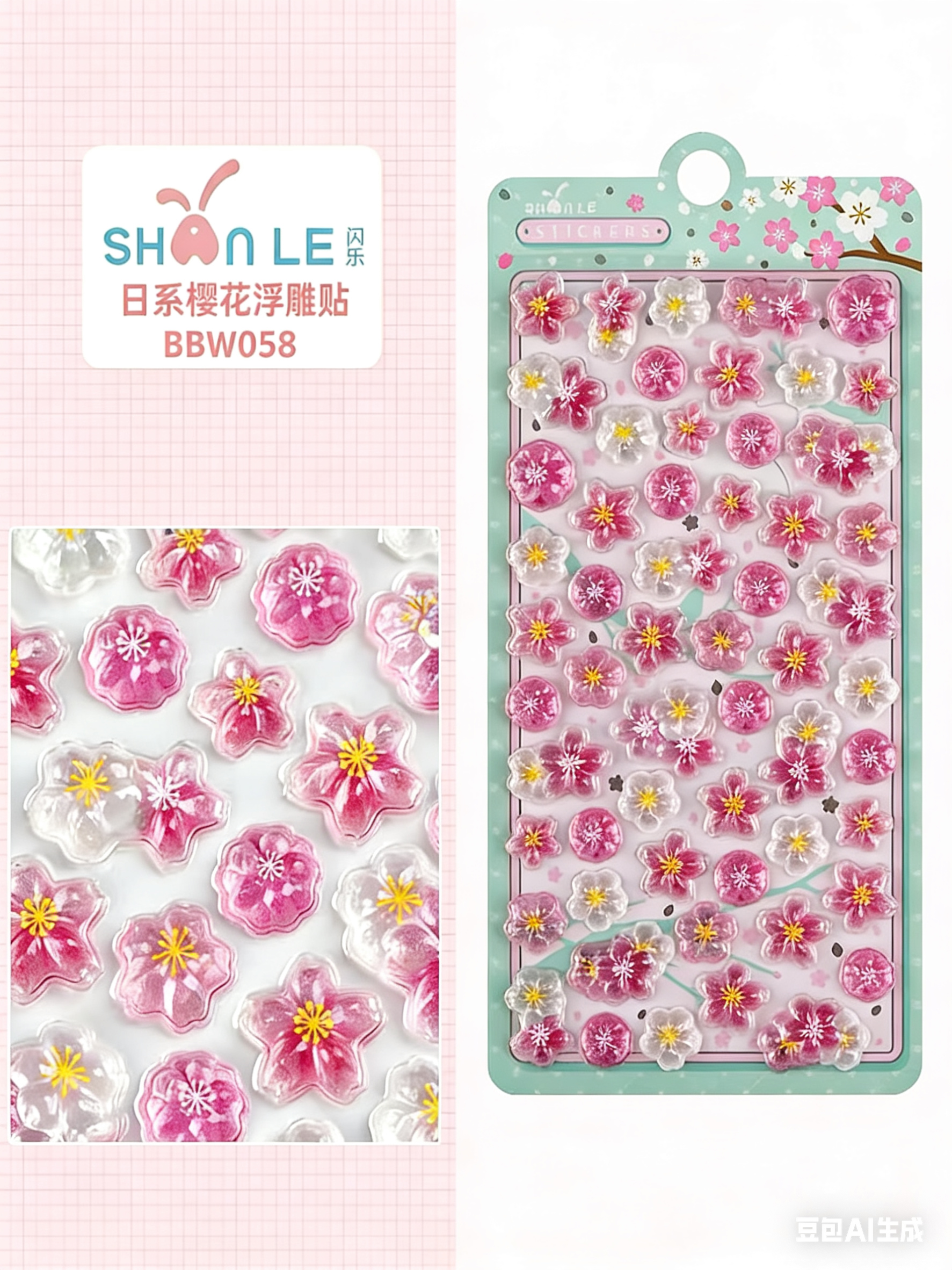 SAMSUNG: 3D Sticker #07 + Case