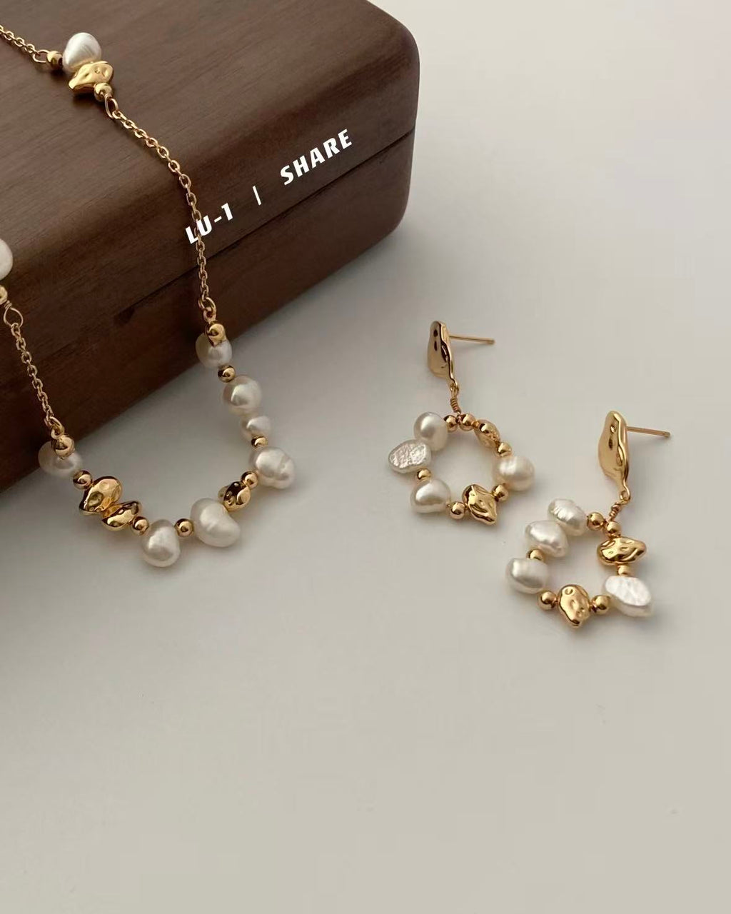 Fashion Jewelry Set: Necklace & Earrings– Live Only