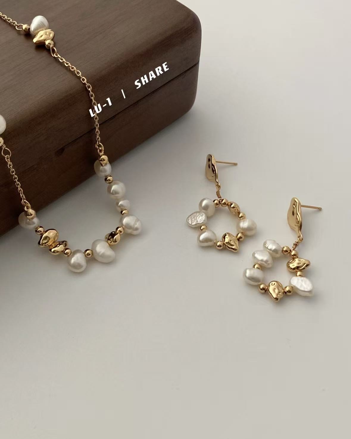 Fashion Jewelry Set: Necklace & Earrings– Live Only