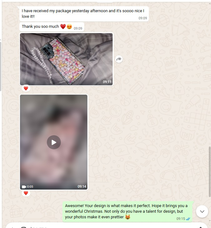 Customer Feedback  Real Custom Orders