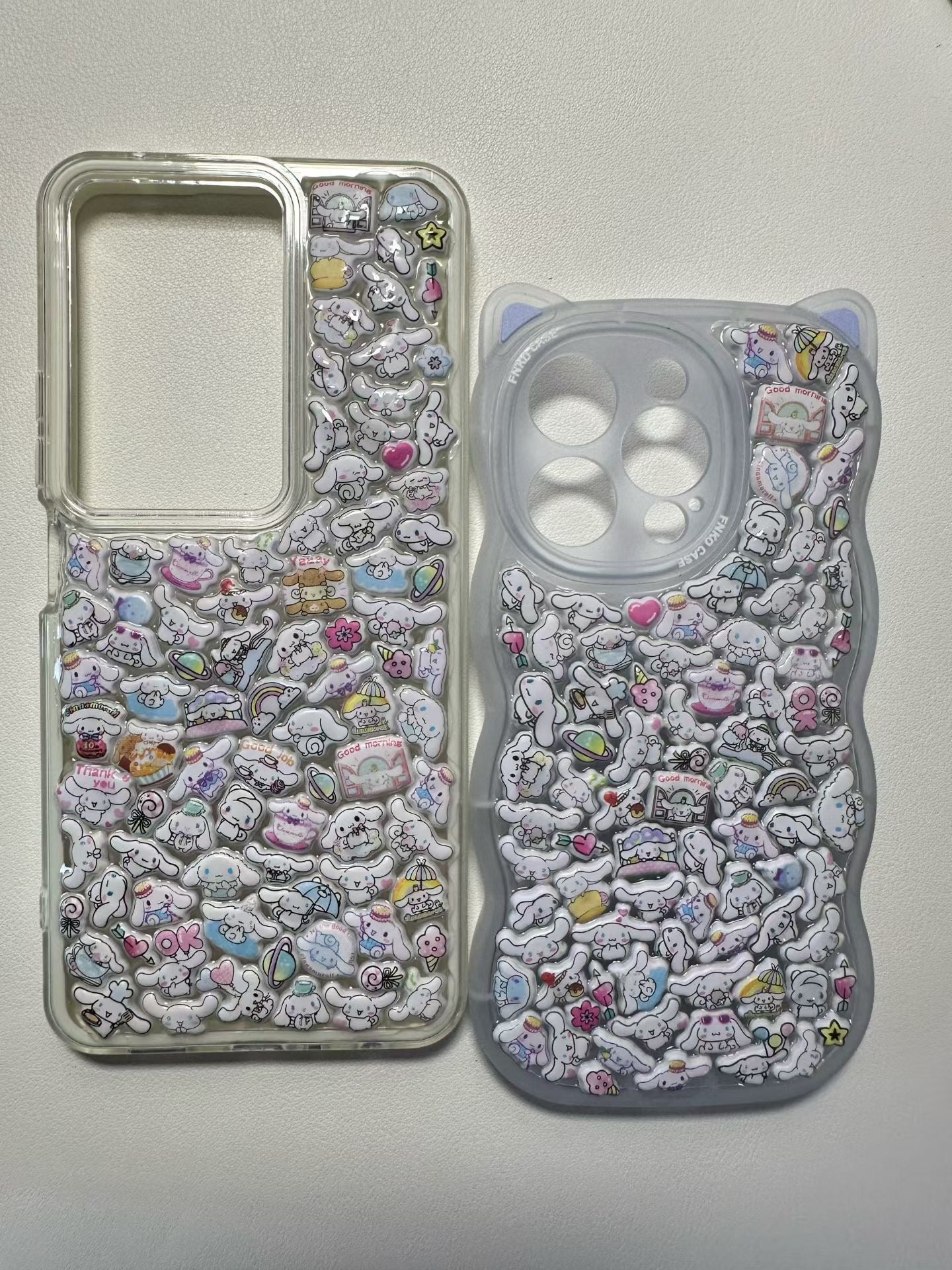 IPHONE: puffy Sticker #35+ Case