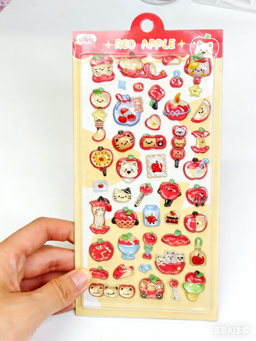 IPhone: 3D Sticker #02 + Case