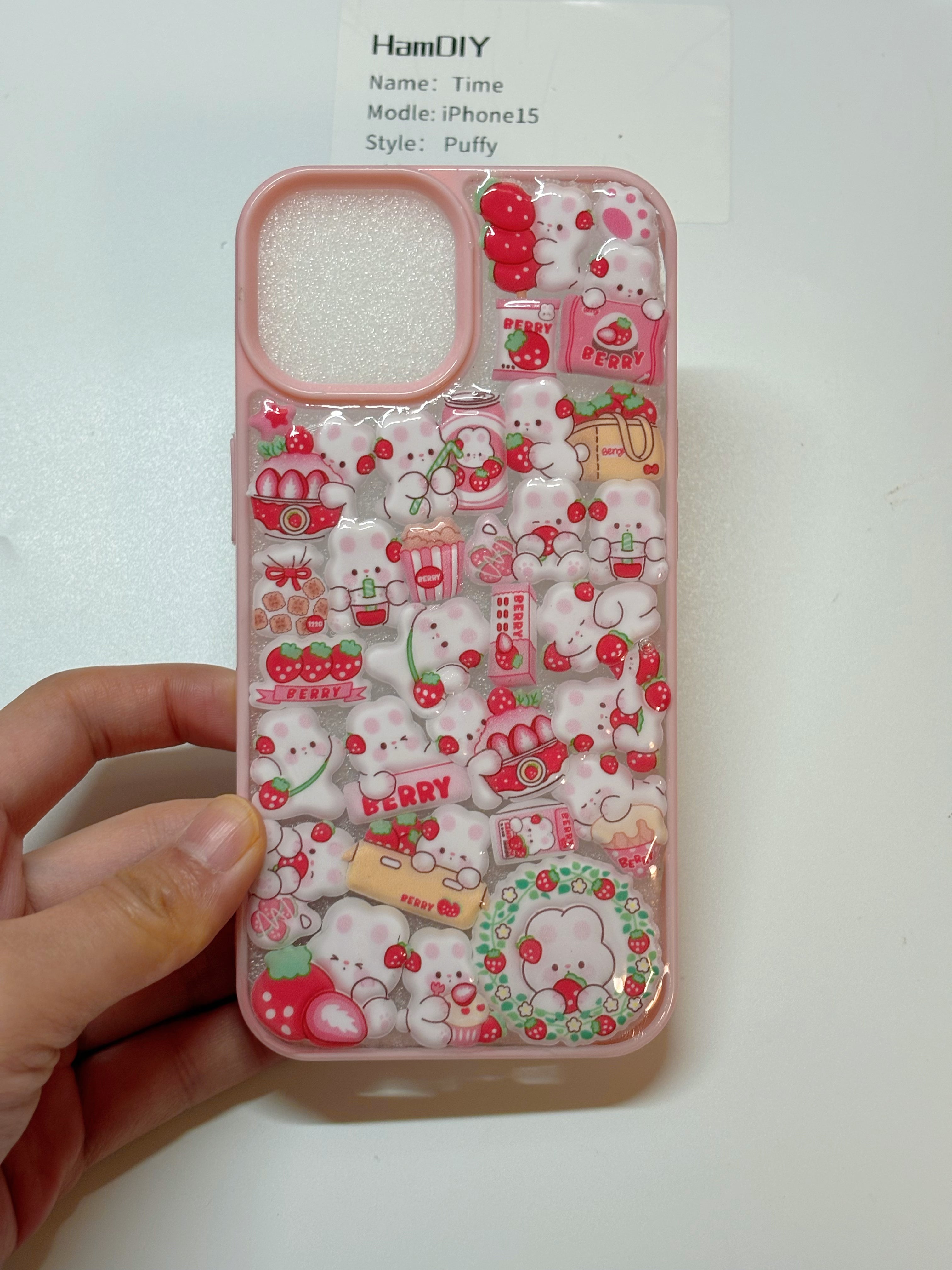 IPHONE: puffy Sticker #38+ Case