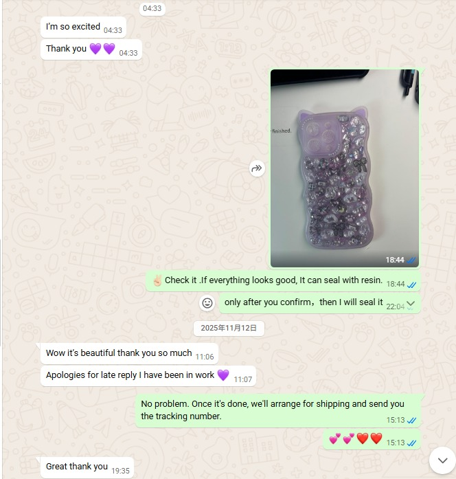 Customer Feedback  Real Custom Orders