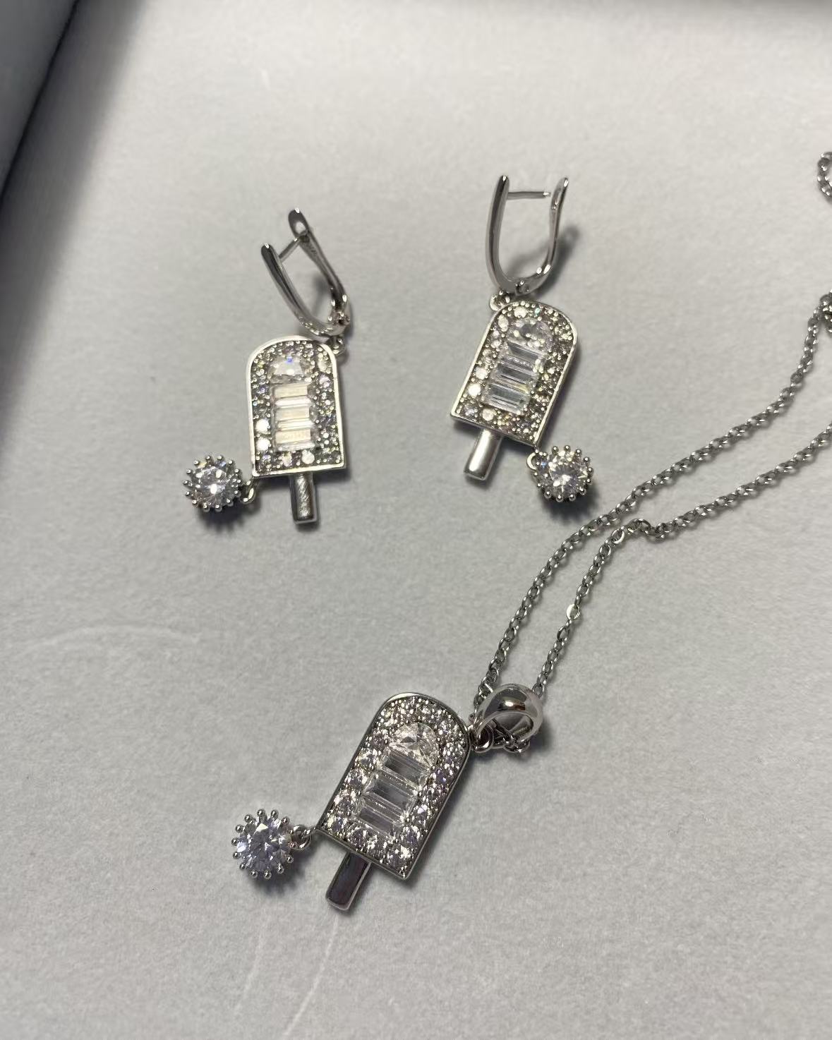 Fashion Jewelry Set: Necklace & Earrings– Live Only