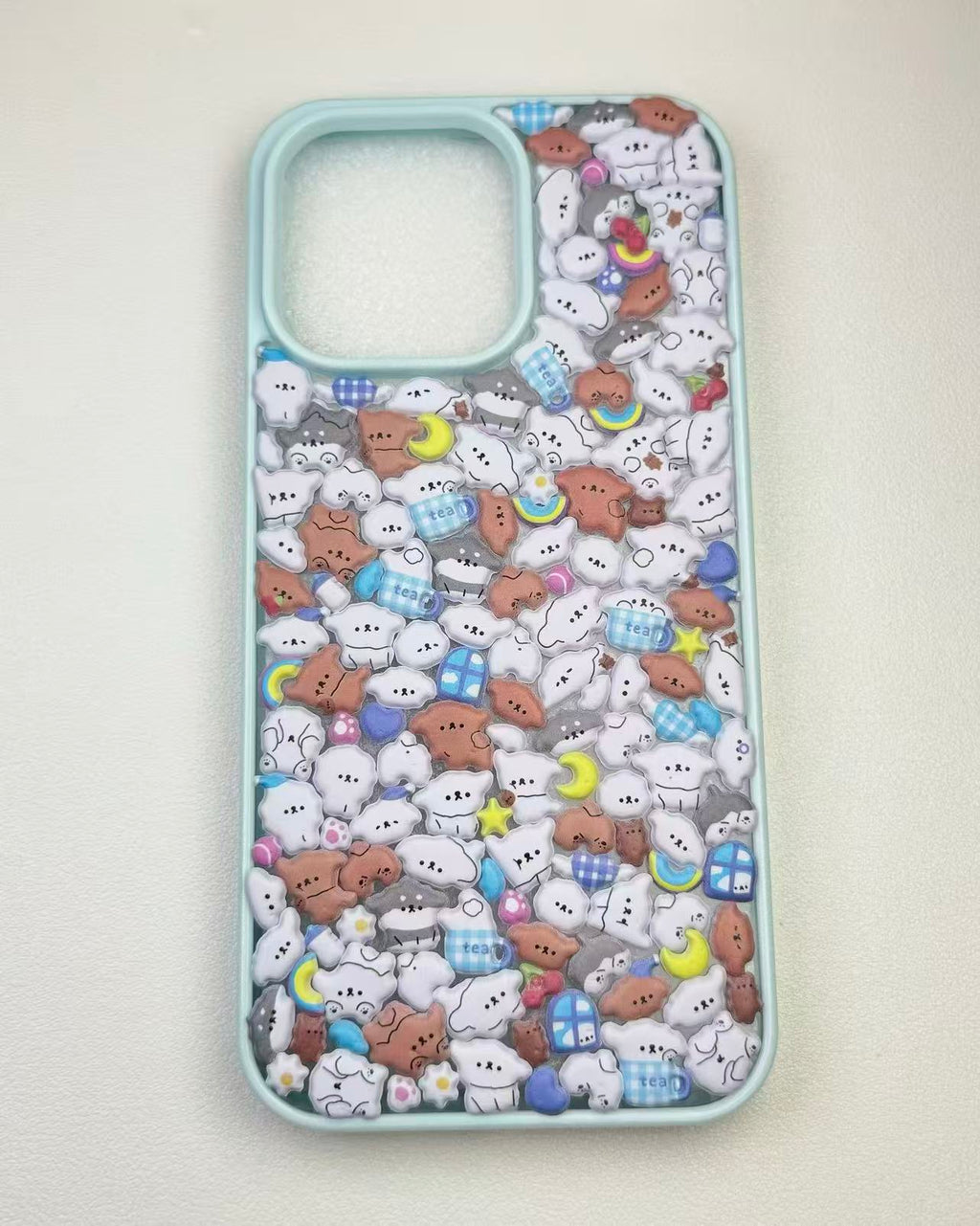 IPHONE: puffy Sticker #02+ Case