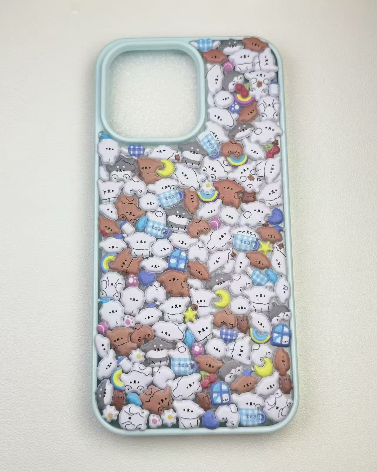 IPHONE: puffy Sticker #02+ Case
