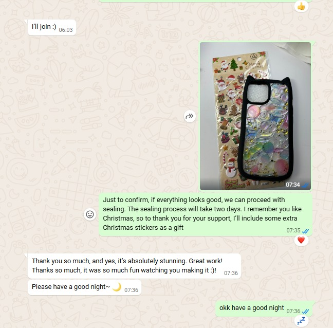 Customer Feedback  Real Custom Orders