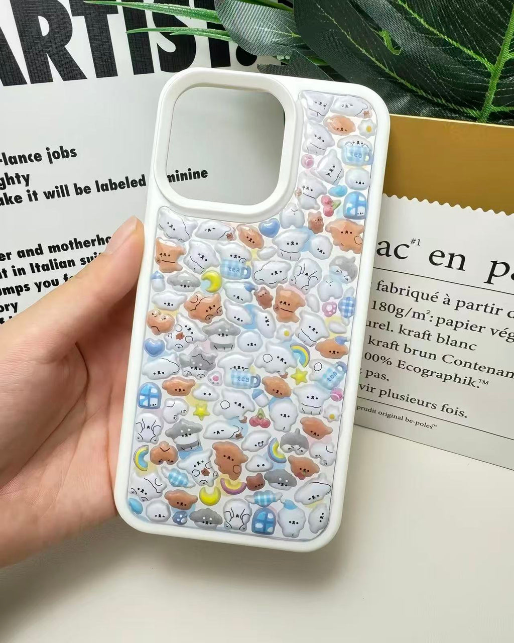 SAMSUNG: Puffy Sticker #02 + Case